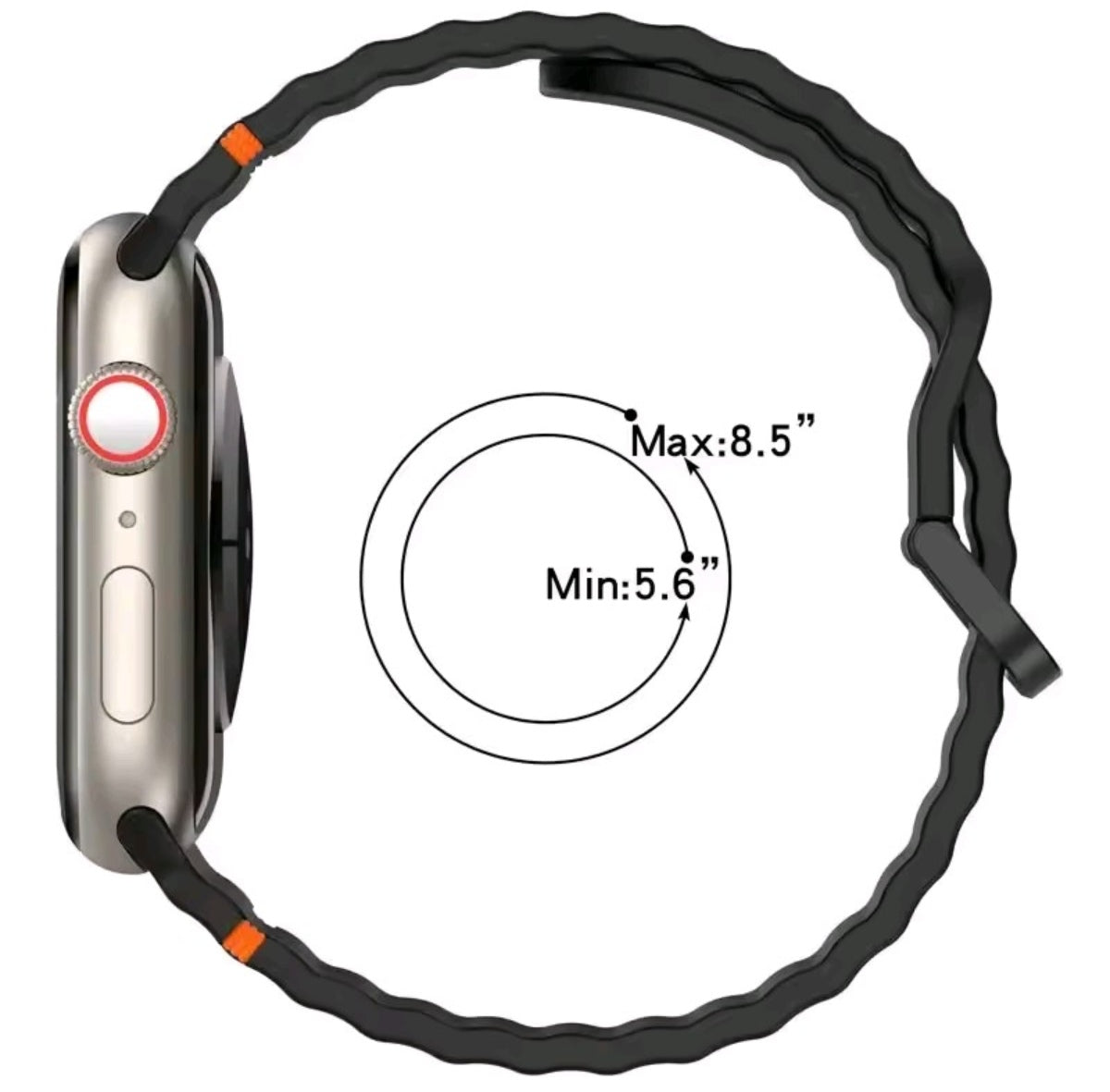 Smartwatch + Écouteurs Bluetooth + Bracelets de rechange